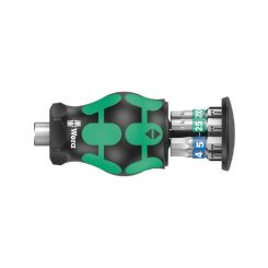 Wera Kraftform Kompakt Stubby Magazine 3 Bit Holding Screwdriver
