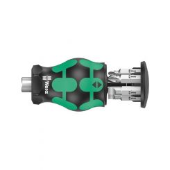 Wera Kraftform Kompakt Stubby Magazine 4 Bit Holding Screwdriver