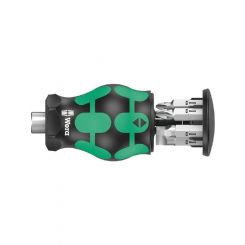 Wera Kraftform Kompakt Stubby Magazine 5 Bit Holding Screwdriver