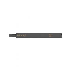 Wera 800 S Slotted Bit For Impact Screwdrivers 0.8 x 4.0 x 70 mm