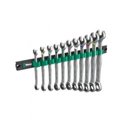 Wera 9630 Magnetic Rail 6000 Joker 1 Combination Spanner Set 11 Pc