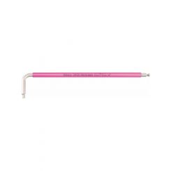Wera 3950 Multicolour Hex L-Key Imperial Stainless 1/8in x 123mm