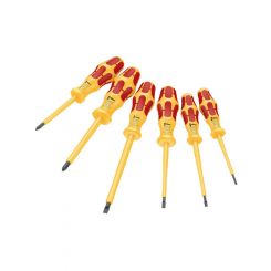 Wera 1060 i/1062 i/6 Kraftform VDE Screwdriver Set 6 Pc