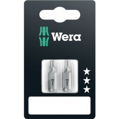 Wera 867/1 Z Torx BO Bits with Bore Hole TX20 x 25mm 2 Pc