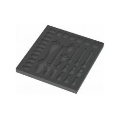 Wera 9822 Foam Insert 8000 C Zyklop 1/2in Ratchet Set 1 344x30x392mm