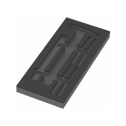 Wera 9882 Foam Insert Hammer Set 1 Empty 172 x 30 x 392mm