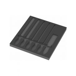 Wera 9883 Foam insert PFERD File Set 1 Empty 344 x 30 x 392mm