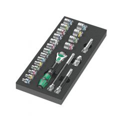 Wera 9721 Foam Insert 8000 B Zyklop Ratchet 3/8in set 1 23 Pc