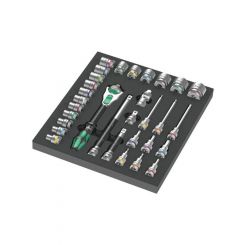 Wera 9722 Foam Insert 8000 C Zyklop 1/2in Ratchet Set 1 31 Pc