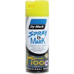 Dy-Mark Spray & Mark Fluro Yellow 350g