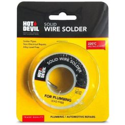 Hot Devil Solid Solder Wire