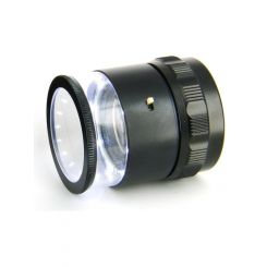 Ideal-Tek 8 LED Loupe 10x with Scale
