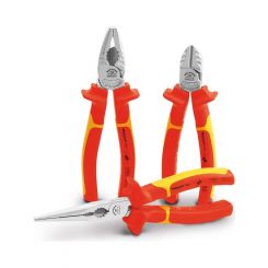 Matador VDE Plier Set 3Pc Comb. Plier/Side Cutter/Straight Needle Nose