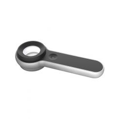 Mektronics Handheld Rechargeable 10X White & UV LED Magnifier