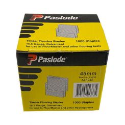 Paslode 45mm 15.5ga Timber FloorMaster Staples 1000 Pack
