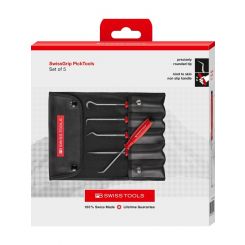 PB Swiss 8685 PickTool Set in Roll-Up Case in Cardboard Box