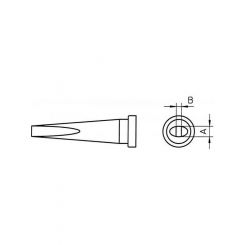 Plato Soldering Tip LTK 1.2mm to Suit Weller