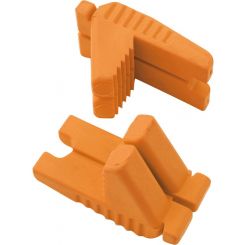 Spear & Jackson Line Block Orange Rubber