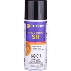 Techspray Fine-L-Kote SR Silicone Conformal Coating 340g Aerosol