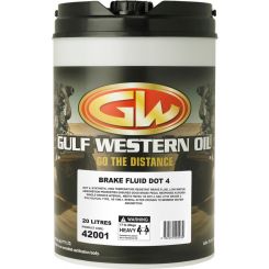 Gulf Western DOT 4 Brake Fluid Green 20L