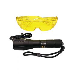 CPS Phazer Black 395 High Output True UV Rechargeable Light