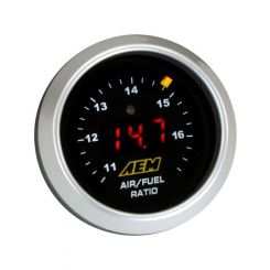 AEM Wideband UEGO Digital Air/Fuel Ratio Gauge Lean/Rich 52mm Diameter