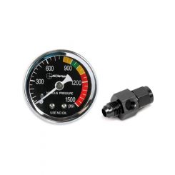 Nitrous Oxide Systems Gauge Fuel 2-5/8 Black 0-15 PSI