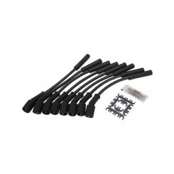 Proflow SuperMax Spiral Core Wire Set Black Fits LS Chevy Holden