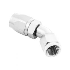 Proflow Fitting Hose End 30 Degree Full Flow -04AN Polished
