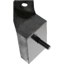 RTS OE Engine Mount Bonded Rubber Fits 65 Mustang LH Stud Mount
