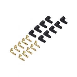 Proflow SuperMax Wire 90Deg Socket Distributor Cap Boots