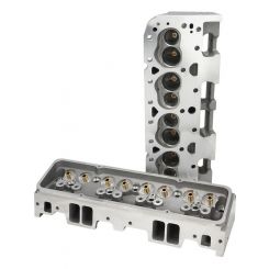 Proflow Cylinder Heads Bare Fits Chevy 64cc Chamber Pair