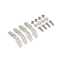 Proflow Exhaust Collector Tabs Slip On Stainless Header Kit Set of 8
