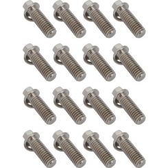 Proflow Header Bolts 5/16in Hex Head Tight Access Set of 16