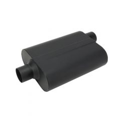 Proflow Muffler 3.00in Black Side Inlet To 3.00in Centre Outlet