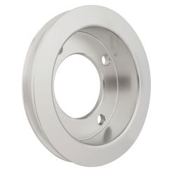 Proflow Billet Crank Pulley 4 Bolt Fits SB Ford Clear Anodised