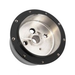 Proflow Black Billet Steering Wheel Adaptor Fits 1967-94 GM