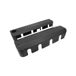 Proflow Ignition Coil Covers Aluminium Black Fits LS2/LS3 Coils Pair