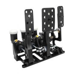 RTS Racing Hydraulic Pedals Box Lightweight Floor Mount Black Kit