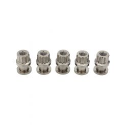 RTS Wheel Lug Nut w/Washer Kit 1/2in-20 Grade 5 Titanium 5 Pack