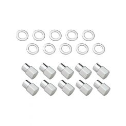 Street Pro Wheel Lug Nut Kit Chrome Length 1.38 M12 x 1.5 0.55