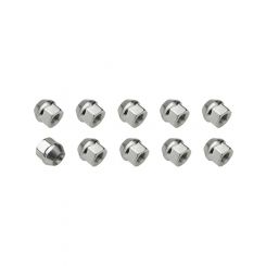 Street Pro Wheel Lug Nut Kit Chrome Acorn Length 0.87 7/16in
