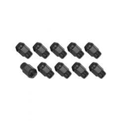 Street Pro Wheel Lug Nut Kit Black Acorn Length 1.42 M12 x 1.50