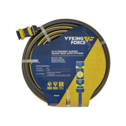 Vyking Force 20M X 12mm Premium Garden Hose with Fitting