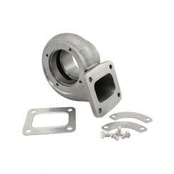 Aeroflow Boosted 0.96 A/R T4 Inlet & V-Band Turbo Exhaust Housing