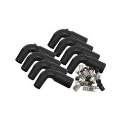 Aeroflow Xpro Silicone 90 Deg Coil Boots & Terminals Fits GM LS