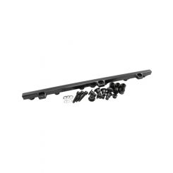 Aeroflow Fuel Rail Black Suit 14mm Short 3/4in Fits Toyota 2JZ-GE