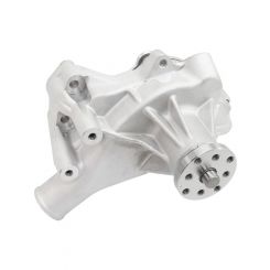 Aeroflow Long Water Pump Natural Cast 3/4in Shaft Fits SB Chevy
