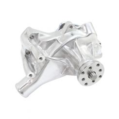 Aeroflow Long Water Pump Polished 3/4in Shaft Fits SB Chevy