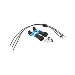 Aeroflow 3 Wire Electrical Terminal Bulkhead w/ Negative Black Wires